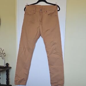 Levi's Men's Straight Jeans in Tan